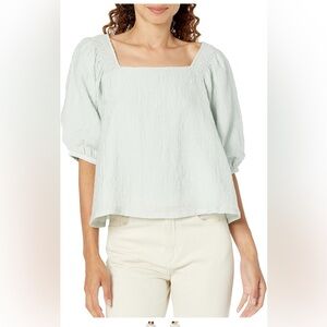 Club Monaco Light Green Blouse